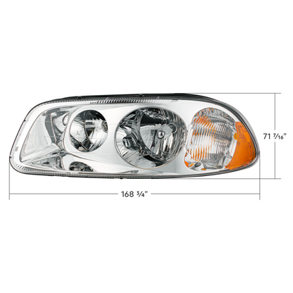 Mack CX Vision and GU Granite Headlight