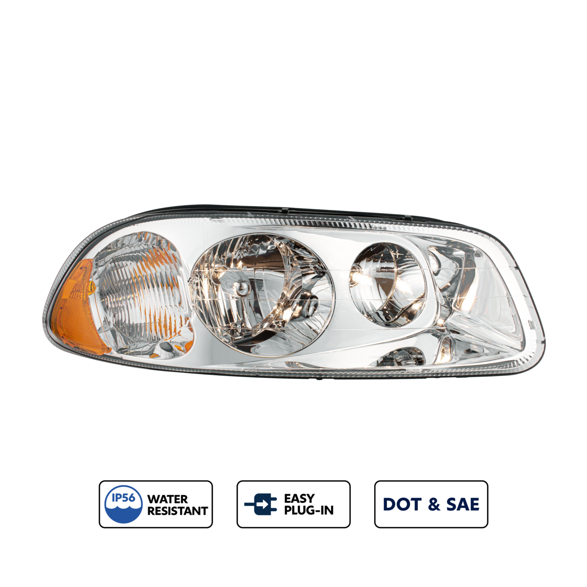 Mack CX Vision and GU Granite Headlight