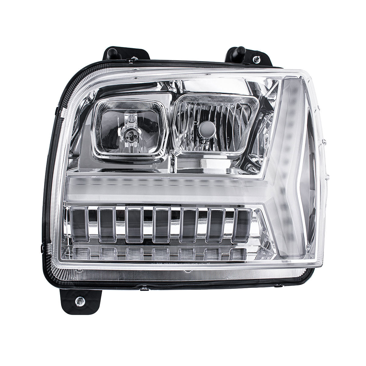 Kenworth W990 Headlight with LED Turn and LED Daytime Running Light