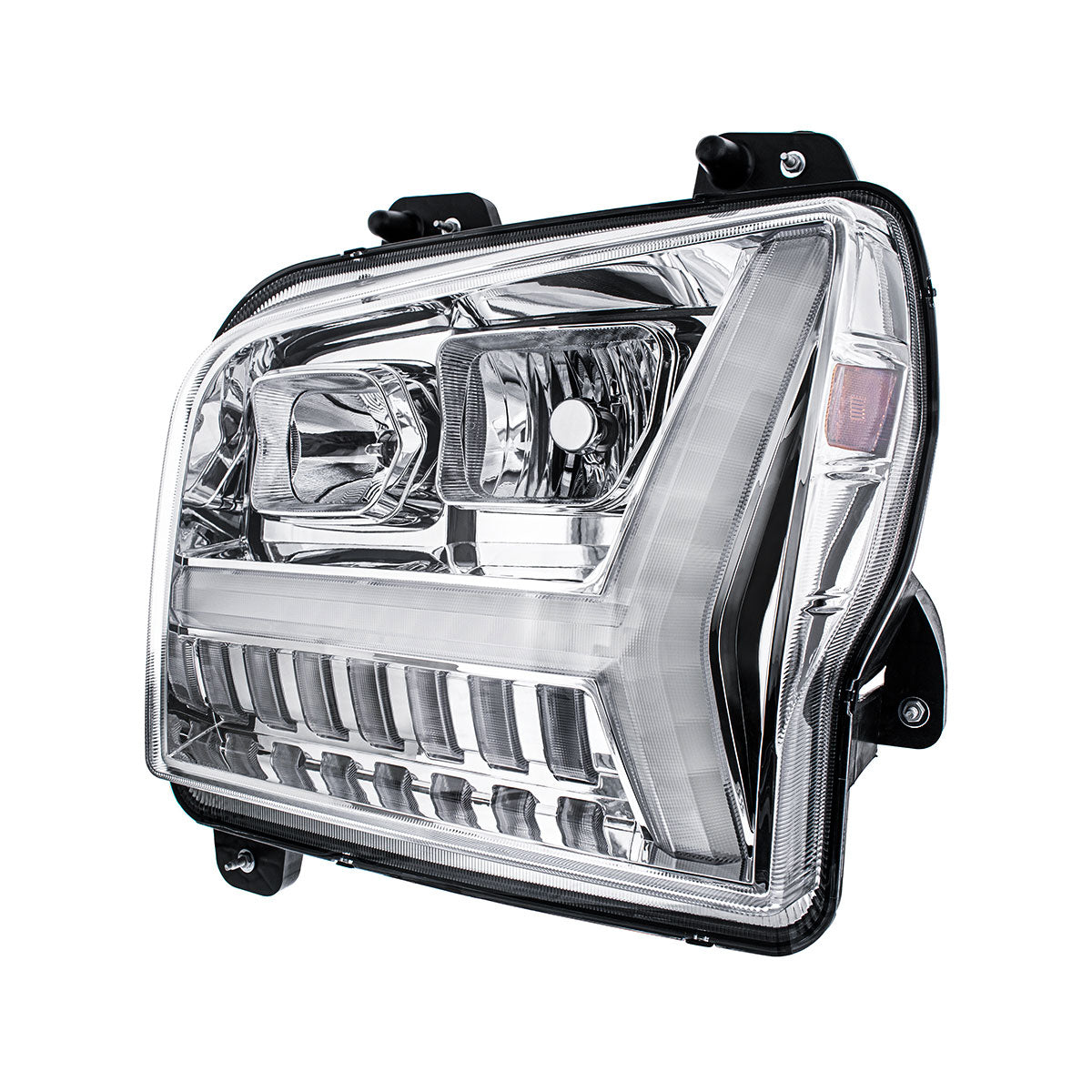 Kenworth W990 Headlight with LED Turn and LED Daytime Running Light