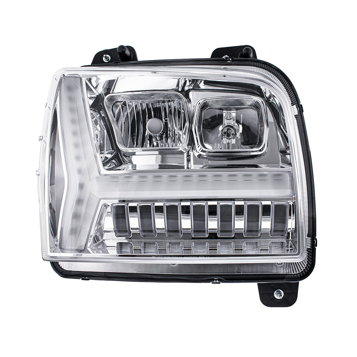 Kenworth W990 Headlight with LED Turn and LED Daytime Running Light