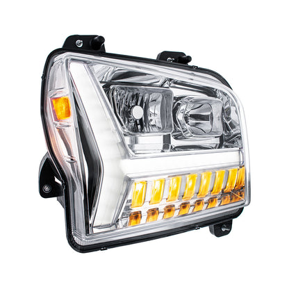 Kenworth W990 Headlight with LED Turn and LED Daytime Running Light