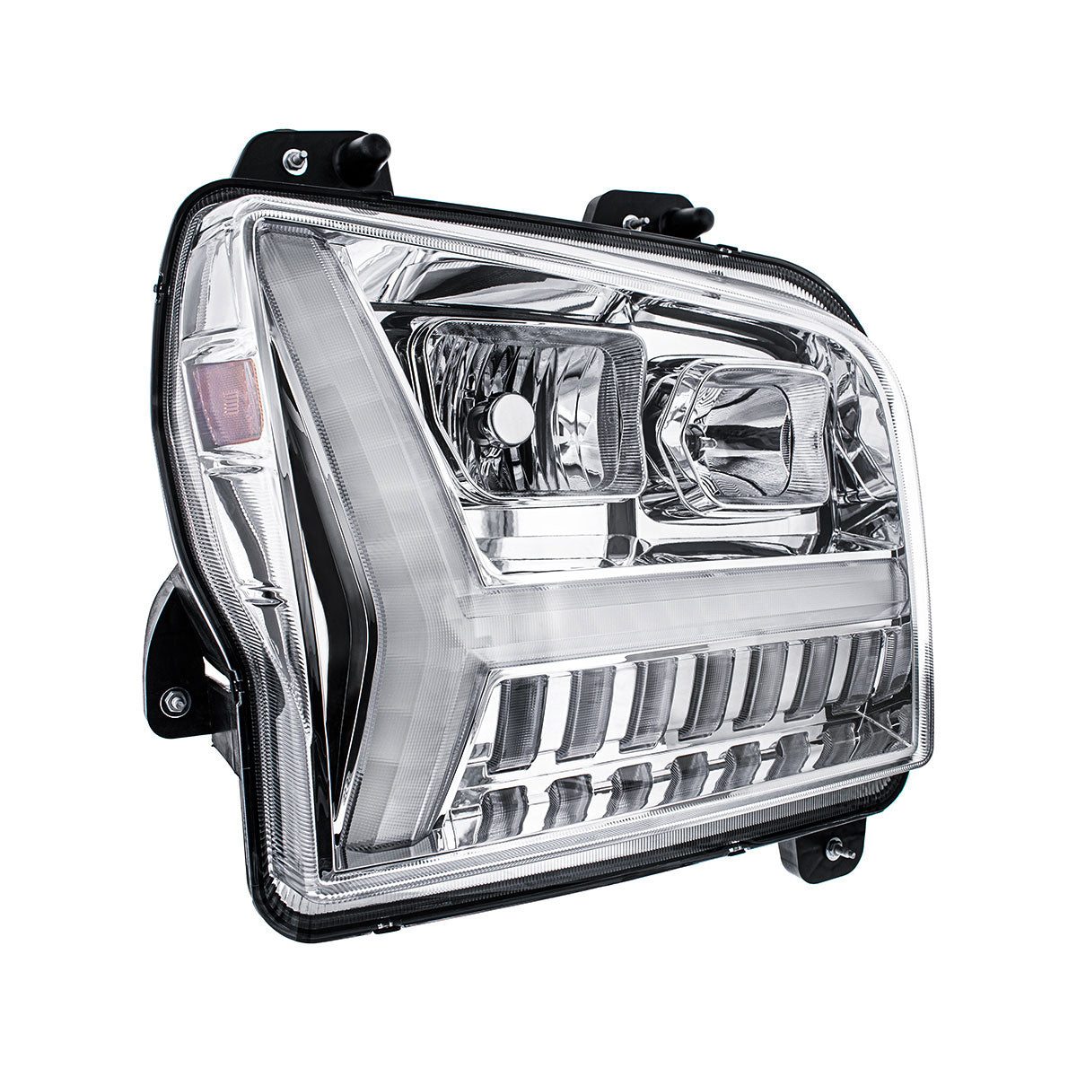 Kenworth W990 Headlight with LED Turn and LED Daytime Running Light