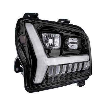 Kenworth W990 Headlight with LED Turn and LED Daytime Running Light