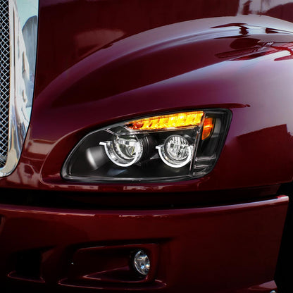 Kenworth T440, T470, T660 LED Headlight with 27 LED Turn and 33 LED Position Light