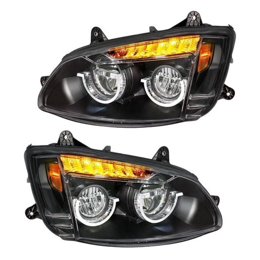 Kenworth T440, T470, T660 LED Headlight with 27 LED Turn and 33 LED Position Light