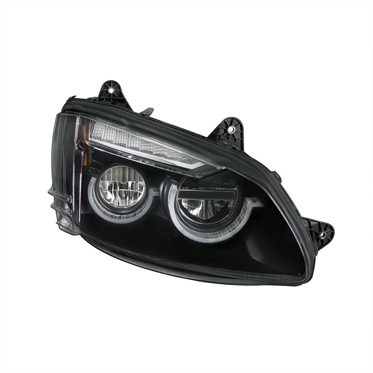 Kenworth T440, T470, T660 LED Headlight with 27 LED Turn and 33 LED Position Light