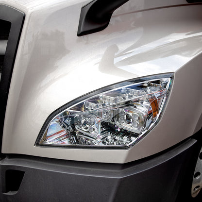 Freightliner Cascadia 2018-2024 10 LED Projector Headlight with 12 LED Sequential Turn and 72 LED Daytime Running Light