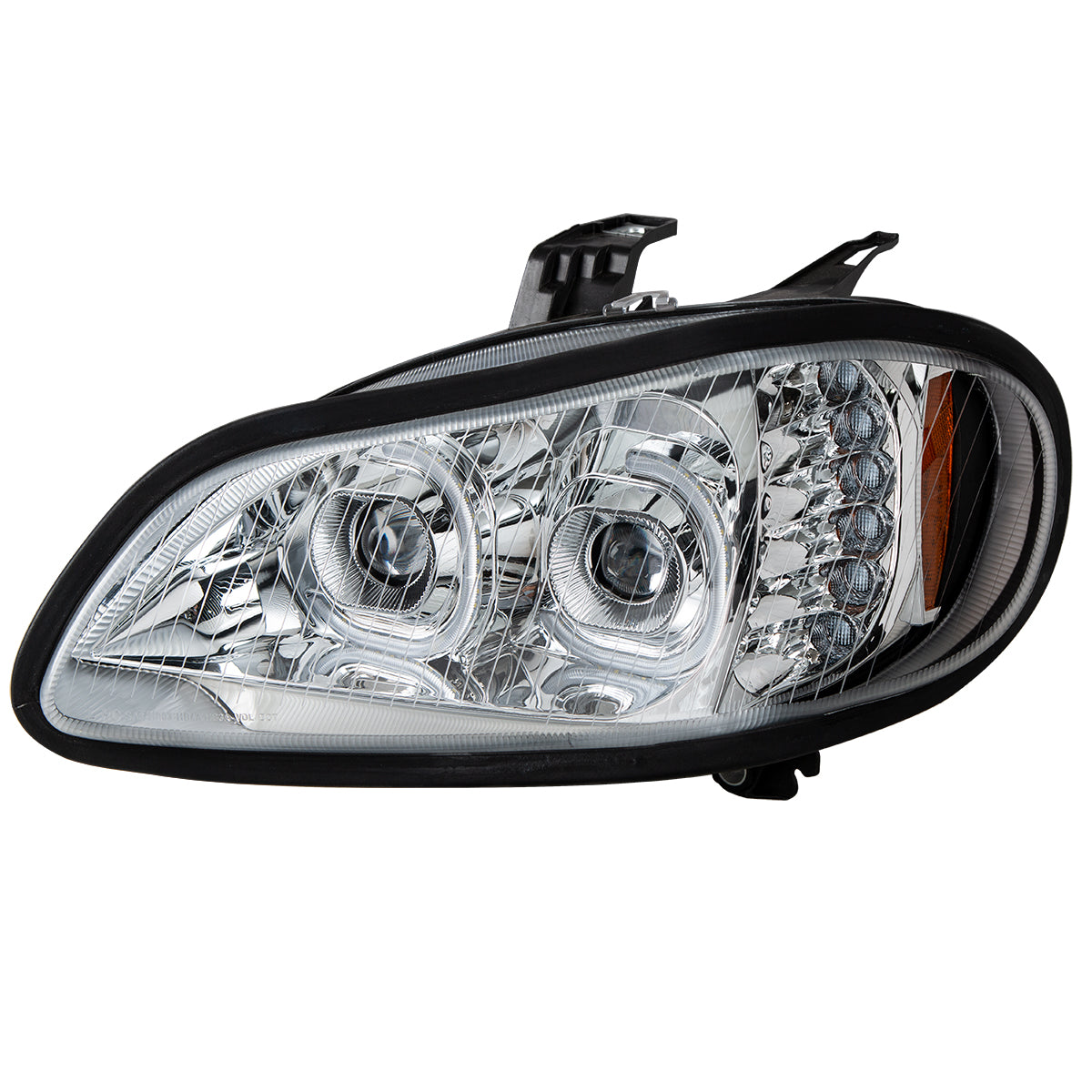 Freightliner M2 LED Projection Headlight with 6 LED Turn and 52 LED Position Light Bar