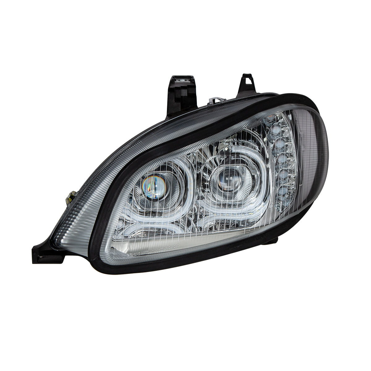 Freightliner M2 LED Projection Headlight with 6 LED Turn and 52 LED Position Light Bar