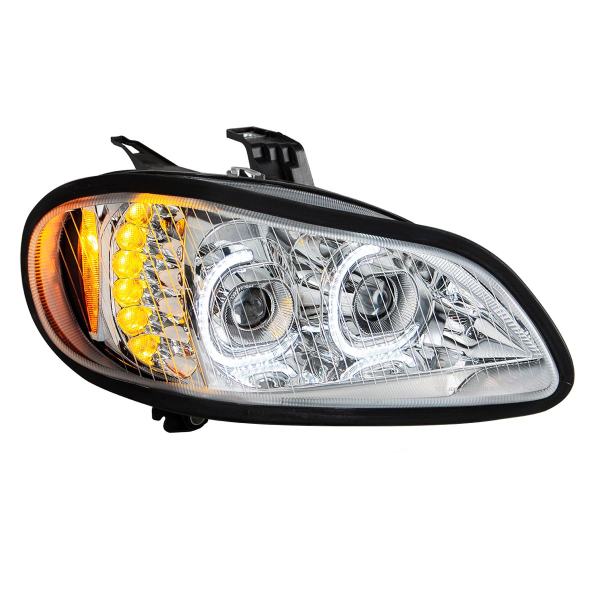 Freightliner M2 LED Projection Headlight with 6 LED Turn and 52 LED Position Light Bar