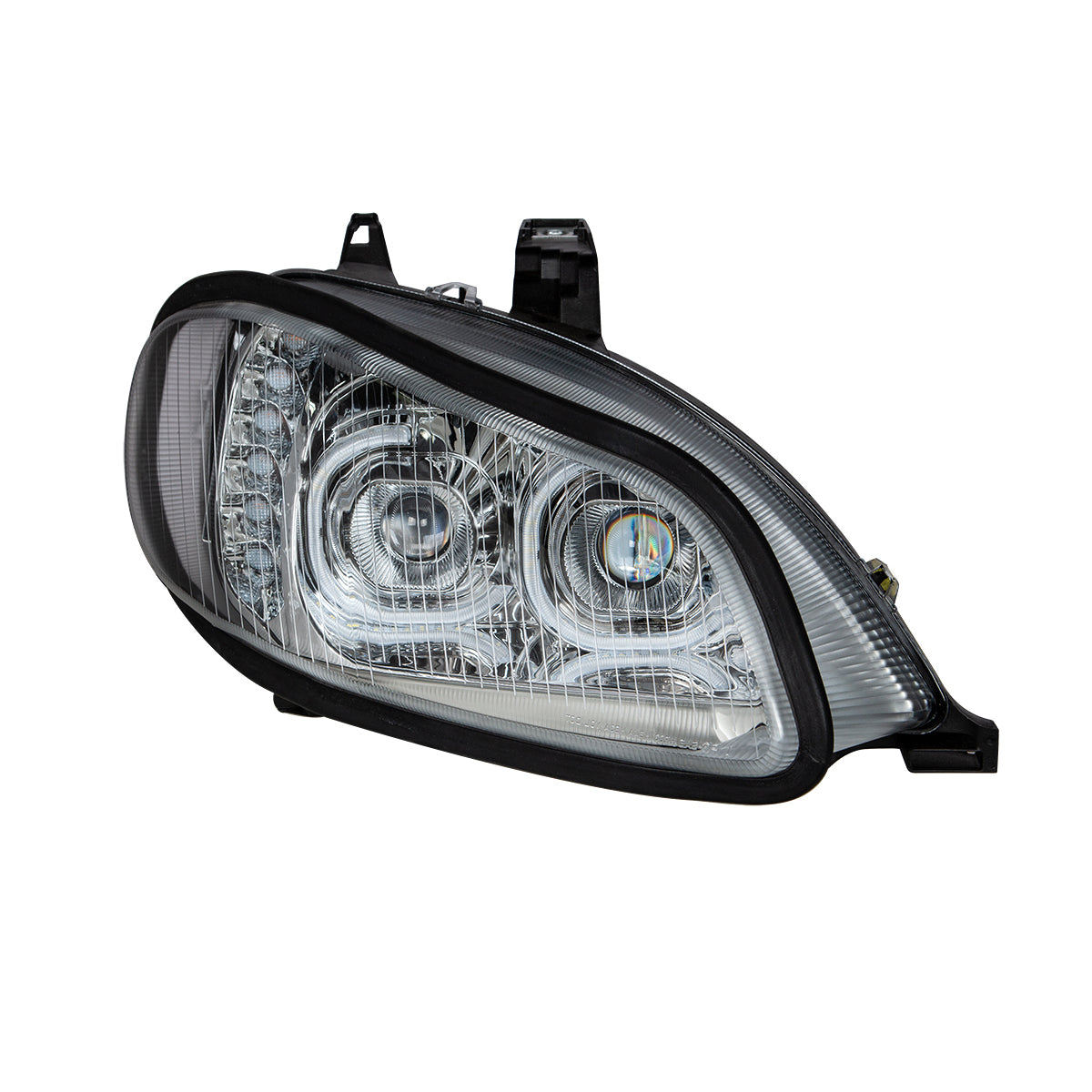 Freightliner M2 LED Projection Headlight with 6 LED Turn and 52 LED Position Light Bar