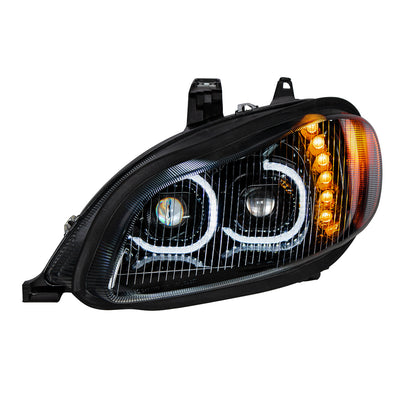 Freightliner M2 LED Projection Headlight with 6 LED Turn and 52 LED Position Light Bar