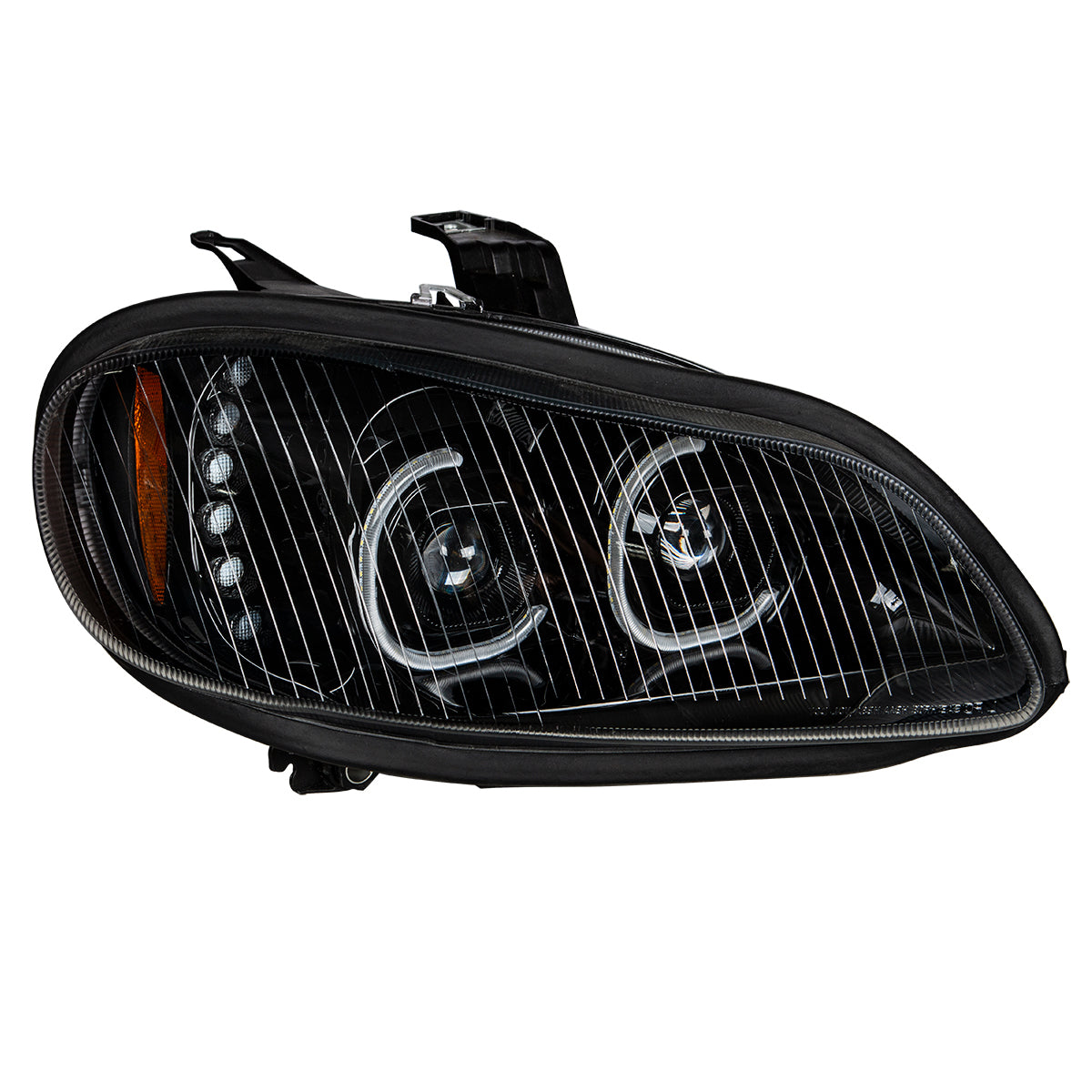 Freightliner M2 LED Projection Headlight with 6 LED Turn and 52 LED Position Light Bar