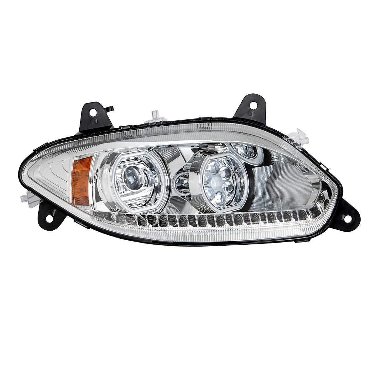 International LT 17 LED Headlight with 15 LED Sequential Turn and 100 LED Halo Position Light