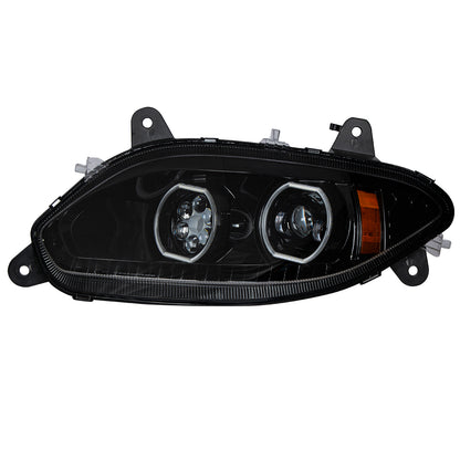 International LT 17 LED Headlight with 15 LED Sequential Turn and 100 LED Halo Position Light