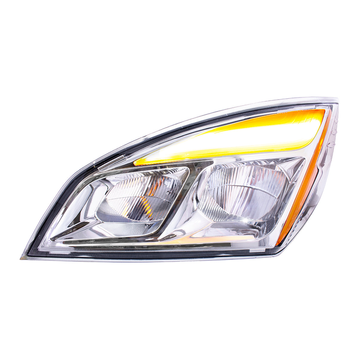 Freightliner Cascadia 2018-2024 LED Headlight with LED Turn and Position Light