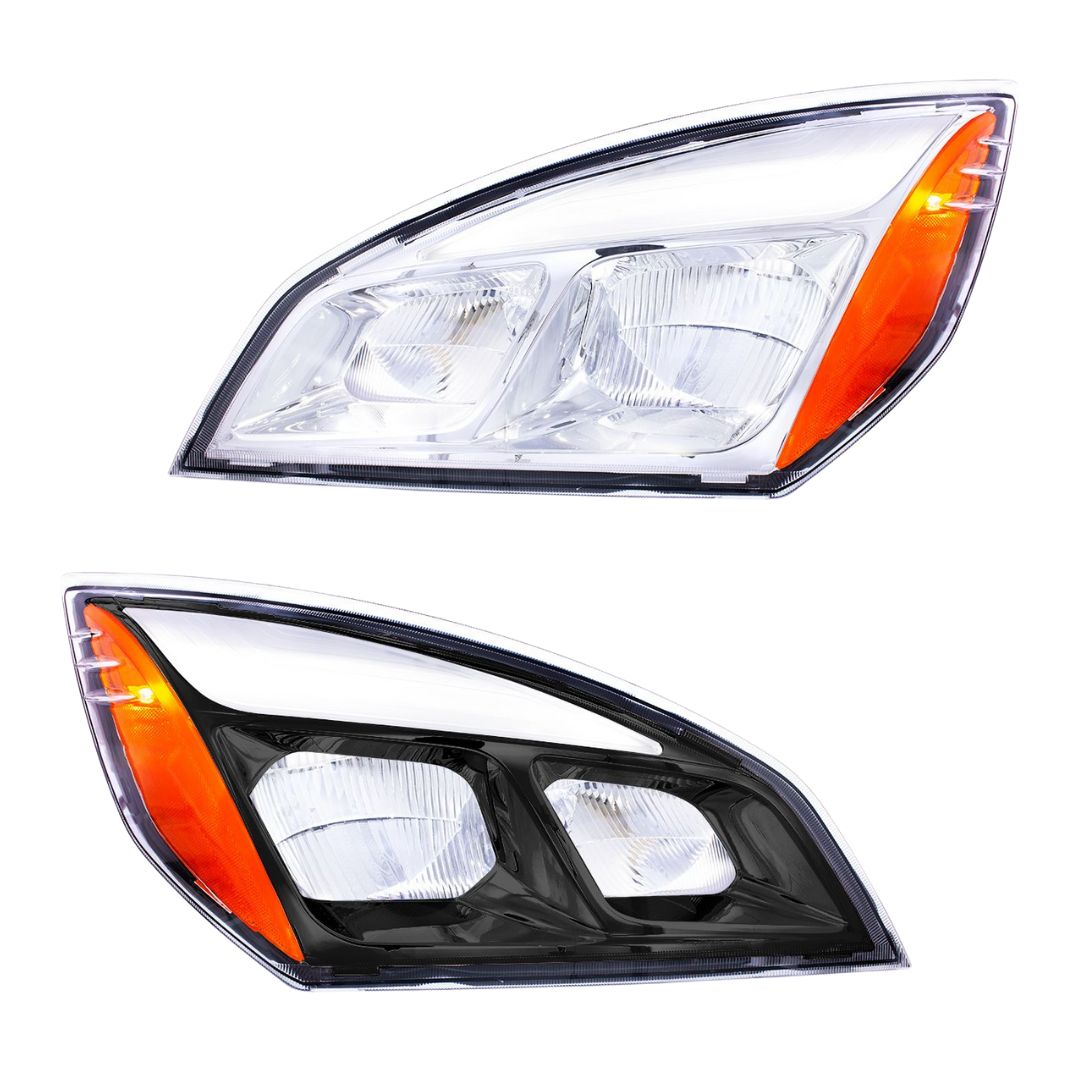 Freightliner Cascadia 2018-2024 LED Headlight with LED Turn and Position Light