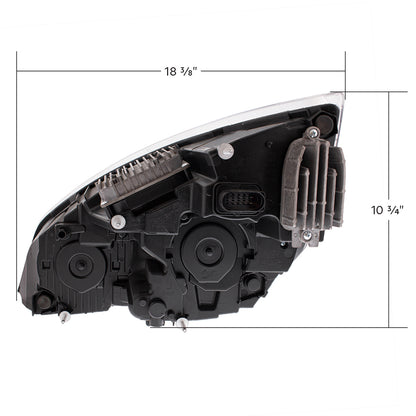 Freightliner Cascadia 2018-2024 LED Headlight with LED Turn and Position Light