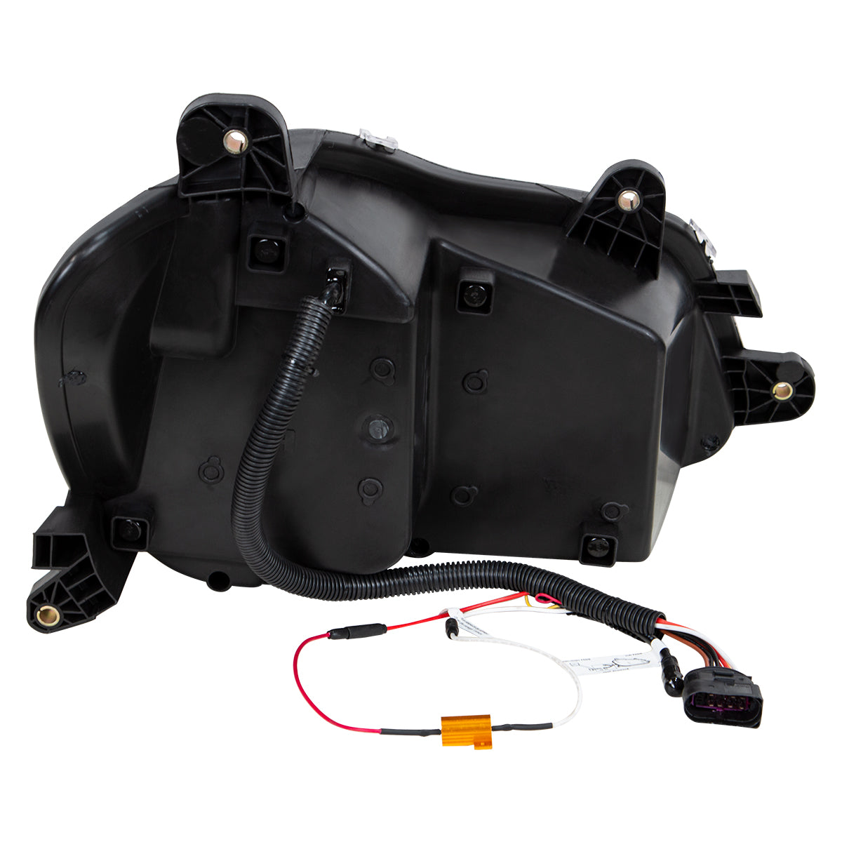 Kenworth T680 10 LED Headlight with 9 LED Sequential Turn and 100 LED Halo Daytime Running Light