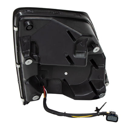 Volvo VN/VNL 2003-2017 10 LED Headlight with 18 LED Sequential Turn and 100 LED Halo Daytime Running Light