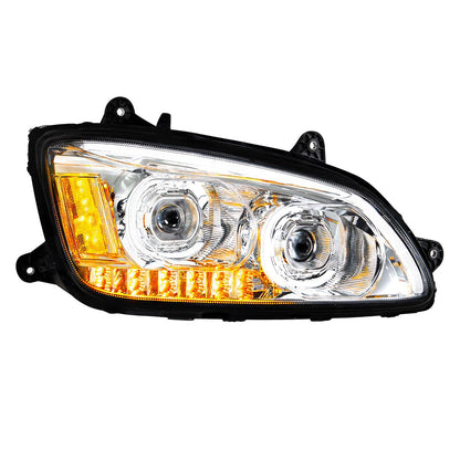 Kenworth T440, T470, T660 LED Headlight with 12 LED Turn and 60 LED Position Light