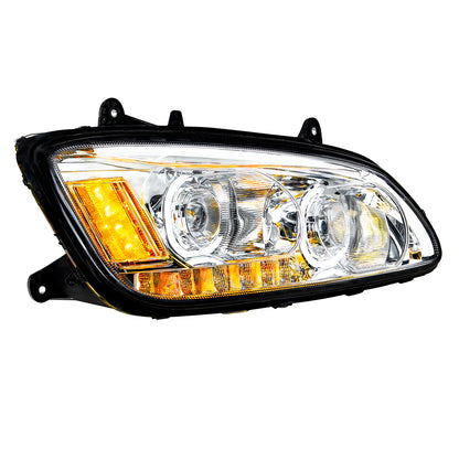 Kenworth T440, T470, T660 LED Headlight with 12 LED Turn and 60 LED Position Light