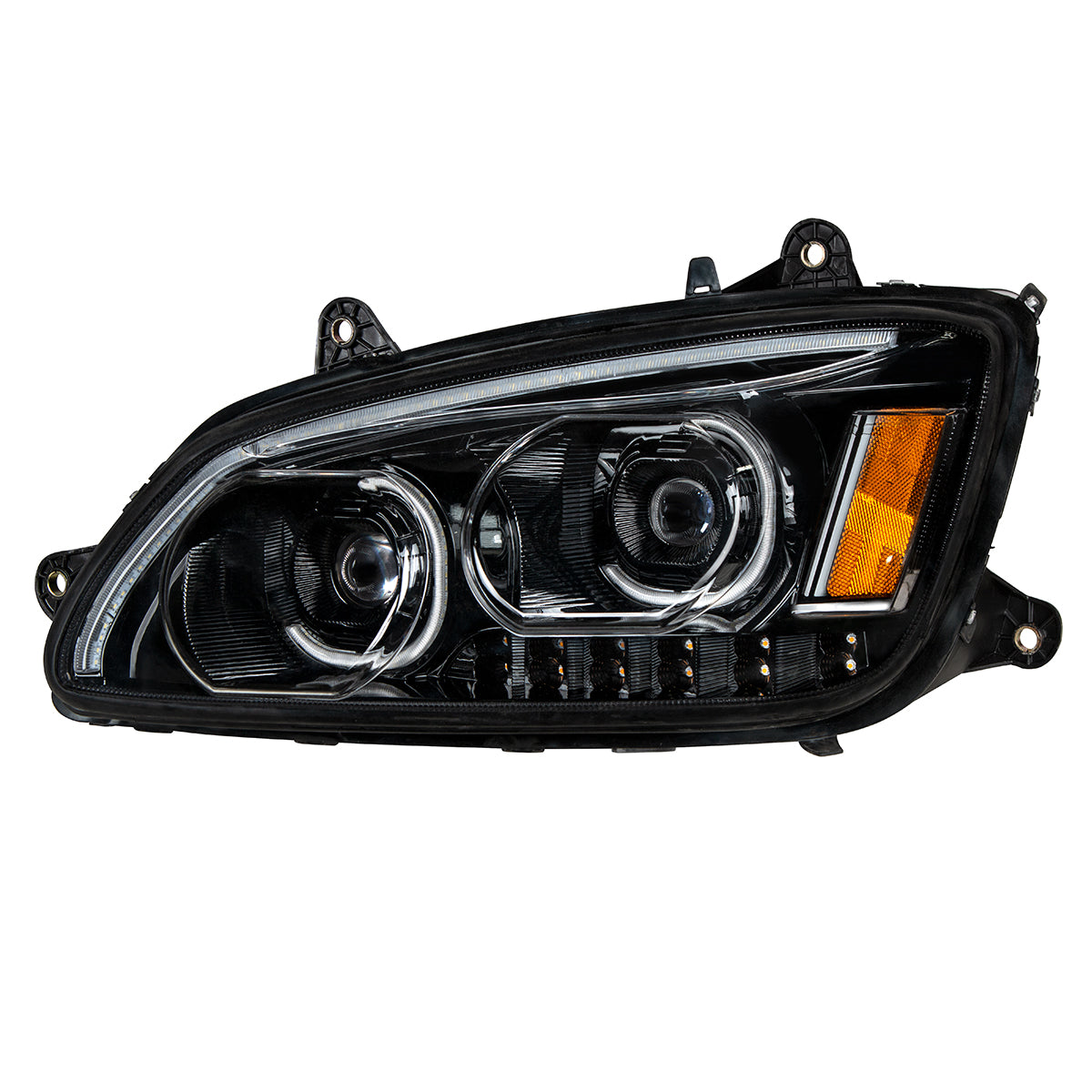 Kenworth T440, T470, T660 LED Headlight with 12 LED Turn and 60 LED Position Light