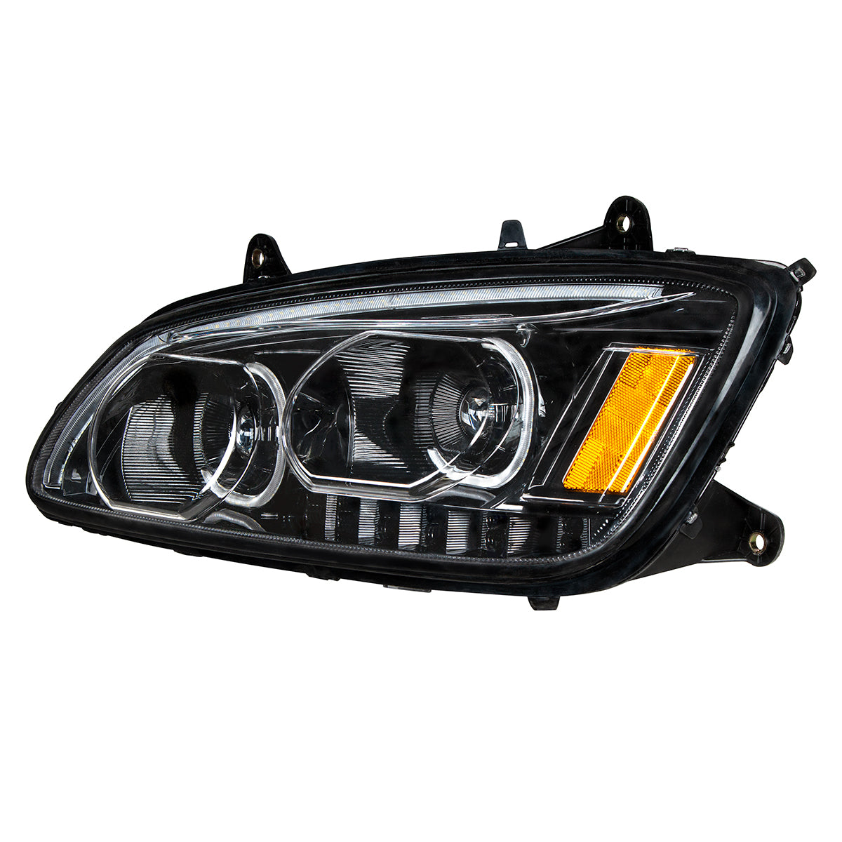 Kenworth T440, T470, T660 LED Headlight with 12 LED Turn and 60 LED Position Light