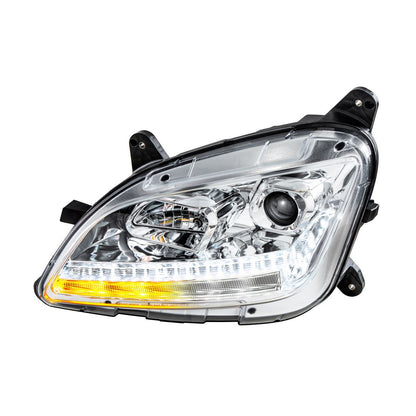 Peterbilt 579 and 587 Halogen Projection Headlight with LED Sequential Turn Signal and LED Position Light