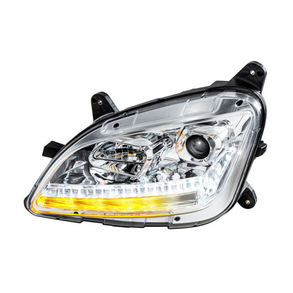 Peterbilt 579 and 587 Halogen Projection Headlight with LED Sequential Turn Signal and LED Position Light
