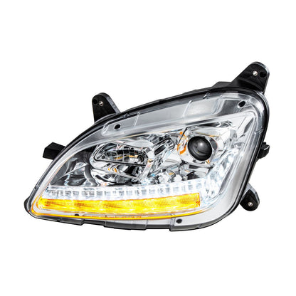 Peterbilt 579 and 587 Halogen Projection Headlight with LED Sequential Turn Signal and LED Position Light