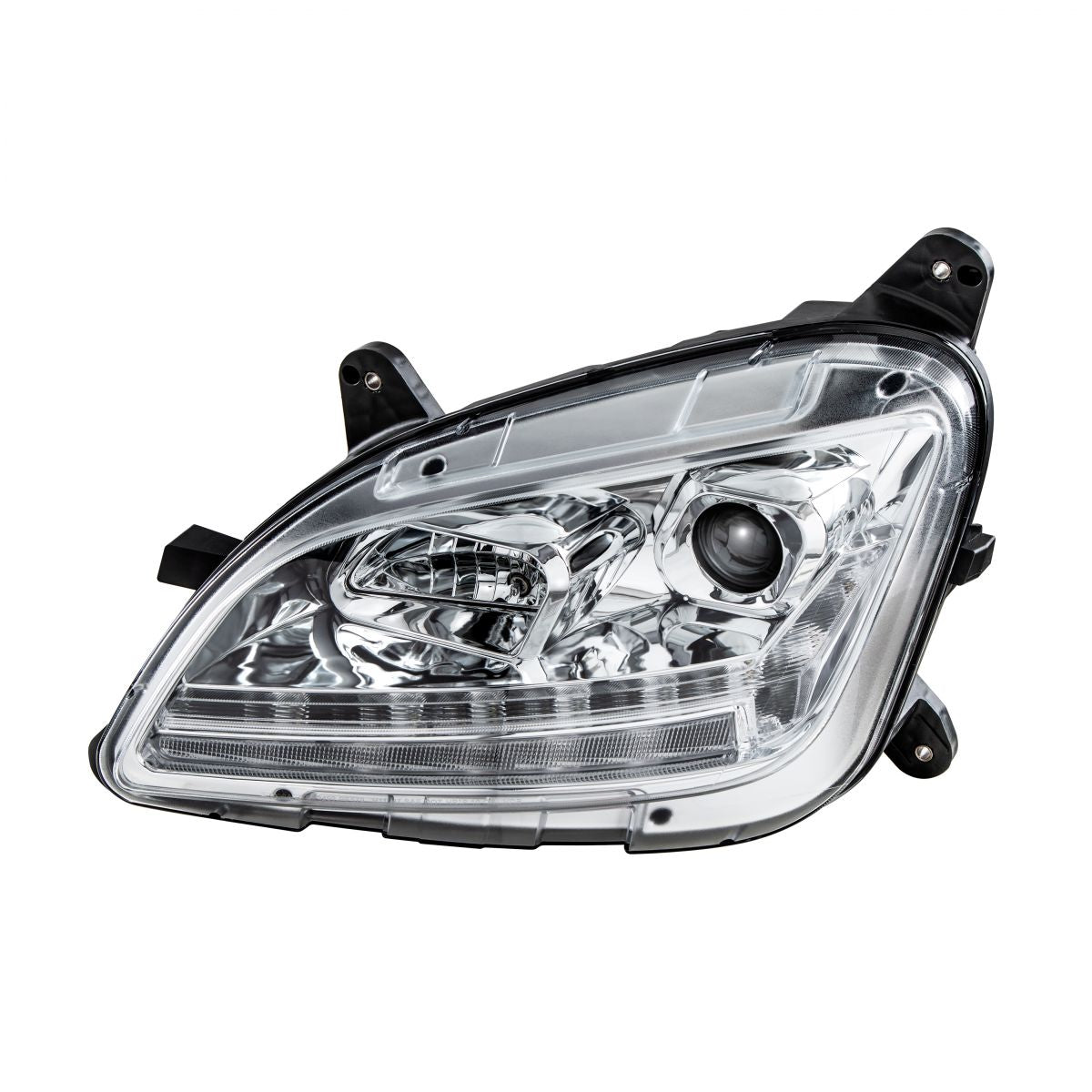 Peterbilt 579 and 587 Halogen Projection Headlight with LED Sequential Turn Signal and LED Position Light