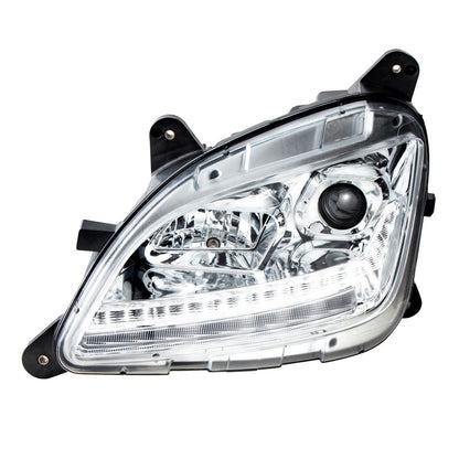 Peterbilt 579 and 587 Halogen Projection Headlight with LED Sequential Turn Signal and LED Position Light