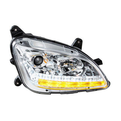Peterbilt 579 and 587 Halogen Projection Headlight with LED Sequential Turn Signal and LED Position Light