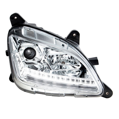 Peterbilt 579 and 587 Halogen Projection Headlight with LED Sequential Turn Signal and LED Position Light