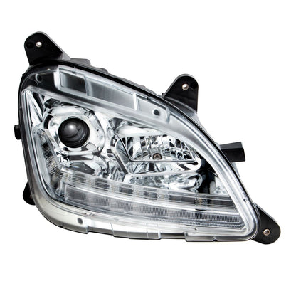 Peterbilt 579 and 587 Halogen Projection Headlight with LED Sequential Turn Signal and LED Position Light