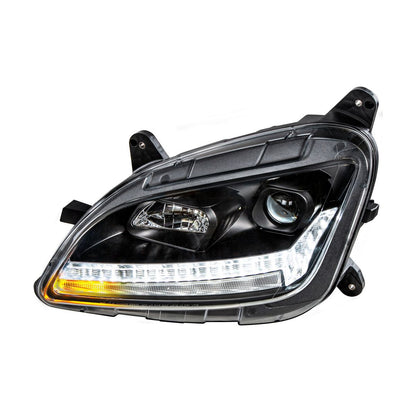 Peterbilt 579 and 587 Halogen Projection Headlight with LED Sequential Turn Signal and LED Position Light