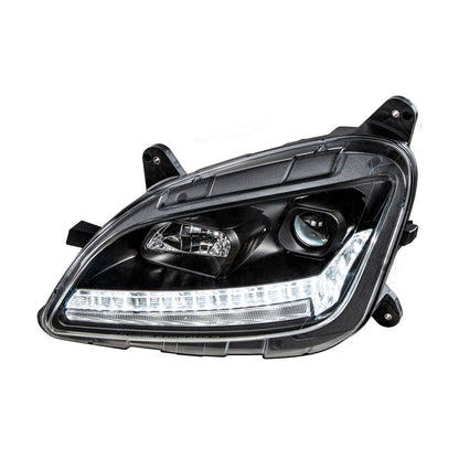 Peterbilt 579 and 587 Halogen Projection Headlight with LED Sequential Turn Signal and LED Position Light