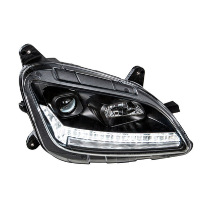 Peterbilt 579 and 587 Halogen Projection Headlight with LED Sequential Turn Signal and LED Position Light