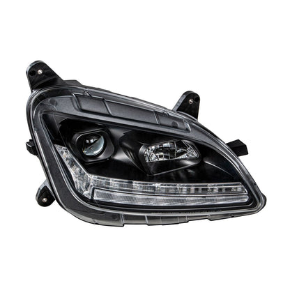 Peterbilt 579 and 587 Halogen Projection Headlight with LED Sequential Turn Signal and LED Position Light
