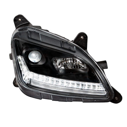 Peterbilt 579 and 587 Halogen Projection Headlight with LED Sequential Turn Signal and LED Position Light