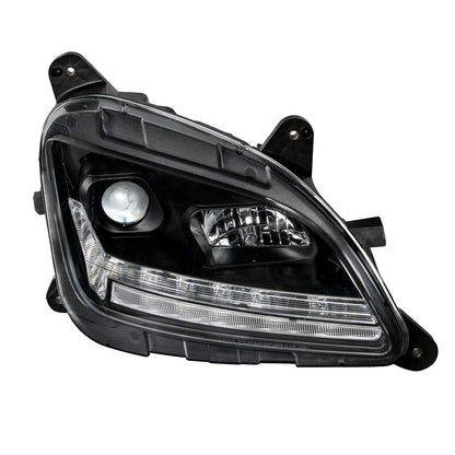 Peterbilt 579 and 587 Halogen Projection Headlight with LED Sequential Turn Signal and LED Position Light