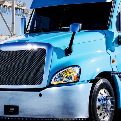 Freightliner Cascadia 2008-2017 LED Headlight with 55 LED Turn and 57 LED Daytime Running Light