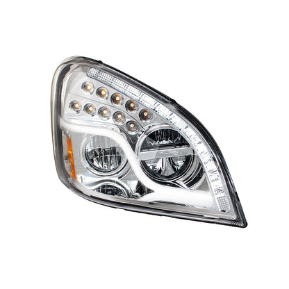 Freightliner Cascadia 2008-2017 LED Headlight with 55 LED Turn and 57 LED Daytime Running Light