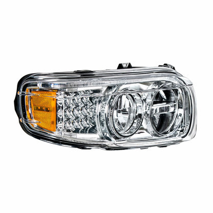 Peterbilt 388, 389, 567 LED Headlight with LED Turn and LED Position Light Bar