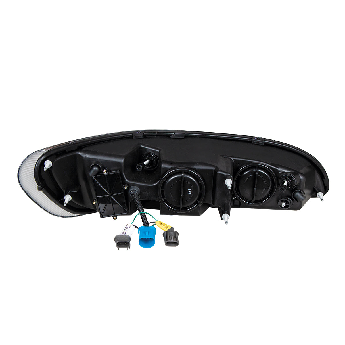 Peterbilt 330, 335, 337, 340, 348, 382, 384, 386, 387 Halogen Projection Headlight with 6 LED Turn and Dual LED Light Bar