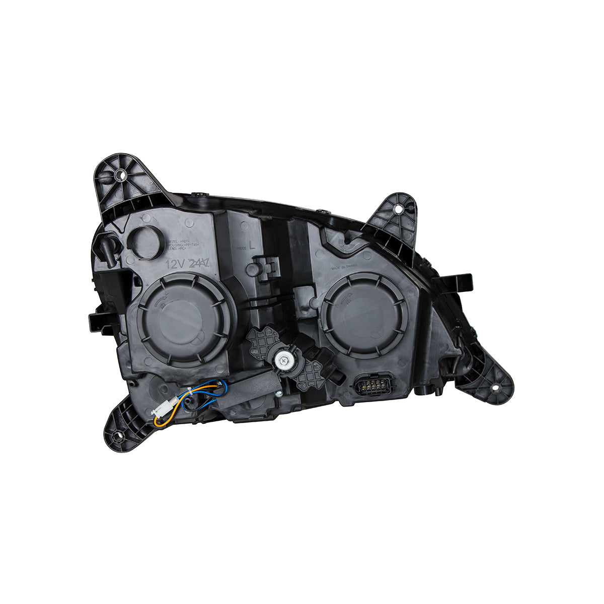 Peterbilt 579 and 587 Halogen Projection Headlight with LED Turn Signal and LED Position Light