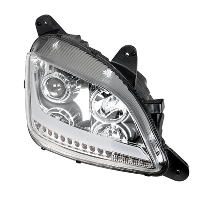 Peterbilt 579 and 587 Halogen Projection Headlight with LED Turn Signal and LED Position Light