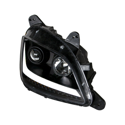 Peterbilt 579 and 587 Halogen Projection Headlight with LED Turn Signal and LED Position Light